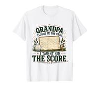 Grandpa Taught Me Golf I Taught Him The Score Value Graphic T-Shirt
