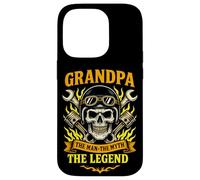 Grandpa The Man The Myth The Legend for Grandpa Motorbikes Case for iPhone 14 Pro