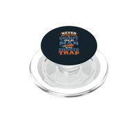 Grandpa Trap Shooting Clay Target Dad PopSockets PopGrip for MagSafe
