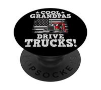 Grandpa Truck Driver PopSockets Adhesive PopGrip