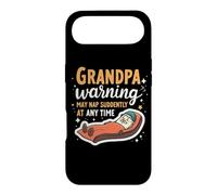 Grandpa Warning May Nap Suddenly At Any Time - Grandpa Case for iPhone Air