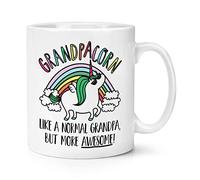 Grandpacorn Unicorn Like A Normal Grandpa But More Awesome 10oz Mug Cup