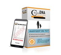 Grandparent DNA Home Test Kit - Includes one Grandparent & one Child. (at Home - for Personal Purposes Only) - Free Return Shipping to Lab, All Lab Fees Included - Results in 6 Business Days