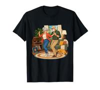 Grandparents Dancing to a Record in Their Living Room T-Shirt