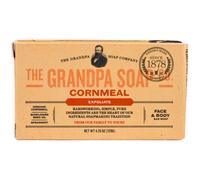 Grandpa's, Face & Body Bar Soap, Exfoliate, Cornmeal, 4.25 oz (120 g)