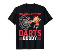 Grandpa's Future Darts Buddy - Darts Player Boy Darts Baby T-Shirt