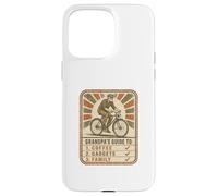 Grandpa's Guide To | Retro Vintage Biker Grandfather Case for iPhone 15 Pro Max