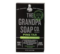 Grandpa's Soap Pine Tar 4.25 oz (Pack of 4)