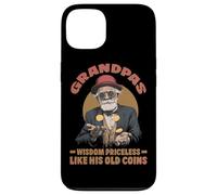 Grandpas wisdom priceless like his old coins Case for iPhone 13