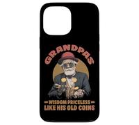 Grandpas wisdom priceless like his old coins Case for iPhone 13 Pro Max