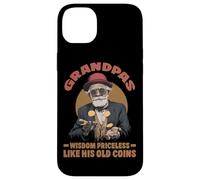 Grandpas wisdom priceless like his old coins Case for iPhone 14 Plus