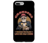 Grandpas wisdom priceless like his old coins Case for iPhone 7 Plus/8 Plus