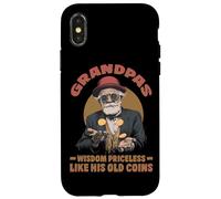 Grandpas wisdom priceless like his old coins Case for iPhone X/XS