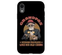 Grandpas wisdom priceless like his old coins Case for iPhone XR
