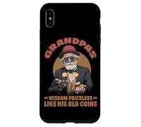 Grandpas wisdom priceless like his old coins Case for iPhone XS Max