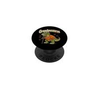 Grandpasaurus Dinosaur Grandpa Humor PopSockets Adhesive PopGrip