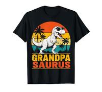 Grandpasaurus Dinosaur T-Rex Grandpa Papa Dino T-Shirt