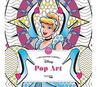 Grands carrés Disney Pop Art: Coloriages anti-stress