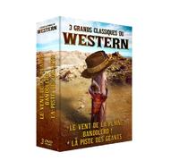 Grands Classiques Du Western : Le Vent De La Plaine / Bandolero! / La Piste Des Géants