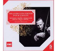 Grands Concertos pour Violon - Beethoven, Brahms, Mendelssohn, Sibelius, Bruch, Bartok...