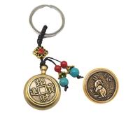 GrandSail Brass Zodiac Rotating Handle Charm and Copper Pendant, One Size, Zinc, gold