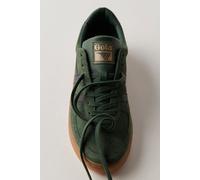 Grandslam Suede Trainers Shoe by Gola at Free People in Evergreen/Black/Gum, Size: US 6 - female