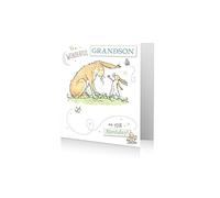 Grandson Birthday Card, Guess How Much I Love You Grandson Birthday Card, Happy Birthday Grandson Card, Birthday Card Grandson