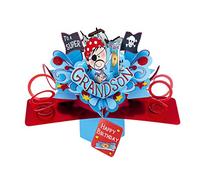 Grandson Birthday Pop-Up Greeting Card Original Second Nature 3D Pop Up Cards