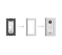 Grandstream GDS3700 Series Wall Mounting Kit Grandstream GDS3700 Series Wall Mounting Kit, compatible with the GDS310 IP phone