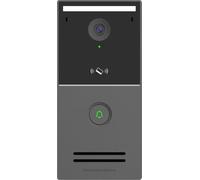 Grandstream GDS3727 IP Video Door Station | Outdoor Access Control, Video Intercom and Security Recording | Doorbell Key | Plastic Housing | Wi-Fi 6
