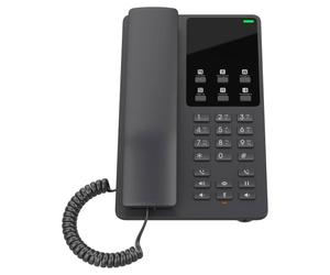 Grandstream GHP621 BLACK Compact, highly customisable IP phone, ideal for the hospitality sector.