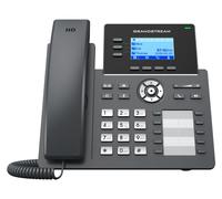 Grandstream Networks GRP2604P téléphone fixe Noir 3 lignes LCD