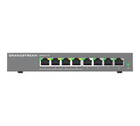 Grandstream GWN7711P | 8-Port Gigabit Ethernet Layer 2 Lite Managed PoE Switch | Desktop/Wall-Mount | Metal Design