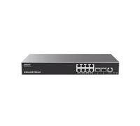 GRANDSTREAM GWN7811P Managed Layer Switch (Layer) 3. Ports: 8X GbE RJ45 PoE 802.3 AF/at, 30W per Port, 2X SFP+, Fanless Brand