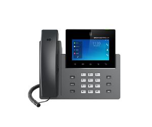 Grandstream GXV3450 SIP video phone for Android with WiFi, Bluetooth and touch screen for audio and video conferencing.