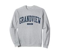 Grandview Iowa IA College University Style Blue Sweatshirt