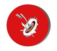 GRANGE HILL FLYING FORK 38mm Round Fridge Magnet