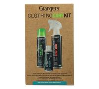 Grangers Clothing Care Kit | Cleans, Refreshes and Reproofs All Outdoor and Sports Clothing | bluesign approved | PFC-Free | 100% recycled bottles