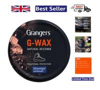 Grangers G-Wax Tin: Waterproof Beeswax Treatment for Leather Hiking Boots, 80g