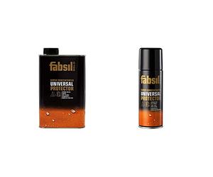 Grangers Waterproof Fabsil GOLD Silicone Concentrate, Black, 1 lt UK & Fabsil GRFAB16 Gold Universal Silicone Water Proofer - Black, 200 ml