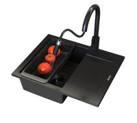 Granit Kitchen Sink Granitan Bello With Faucet And Chrome Siphon 1 Set