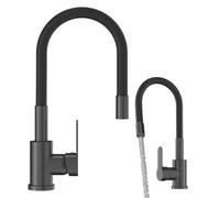 Granitan Kitchen Tap Grado Flexible Spout Gungrey 1Pc