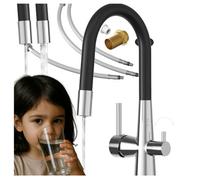 Granitan Malta 3 Way Kitchen Tap Flexible Spout Water Filter Compatible 1 Piece