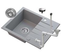Granitan Tinos Granite Kitchen Sink With Drainer 1 Bowl