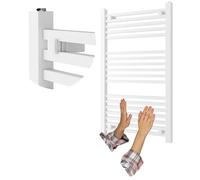 Granitan Towel Radiator Bergen 100X60Cm White Ladder Design Bathroom Heating Central Heating Radiator