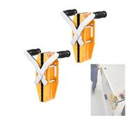 Granite Carrying Clamps,Double Handed Stone Carrying Clamps,Heavy Duty Panel Carriers,a Load Capacity of 771 Lbs,with Rubber-Lined,for Format Slab, Glass, Plywood & Granite(2pcs)