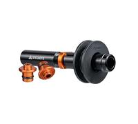 Granite ChainDock Dummy Hub Axle for 12mm Thru Axle Frame, Chain Holder Through Axle for Travel Protection and Chain Maintenance, Chain Keeper for MTB, Road and Gravel Bike