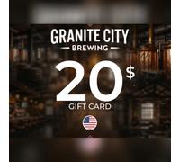 Granite City Brewing Gift Card 20 USD Key - UNITED STATES