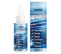 Granite Countertop Cleaner - 100ml Nanocrystalline Cleaning Solution, Marble Stone Stain Remover for Kitchen Surfaces, Protective Coating for Quartz Tile Bathroom Shower Toilet, Multi C