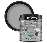 Crown Breatheasy Walls & Ceilings Granite Dust Silk Emulsion Paint 2.5L